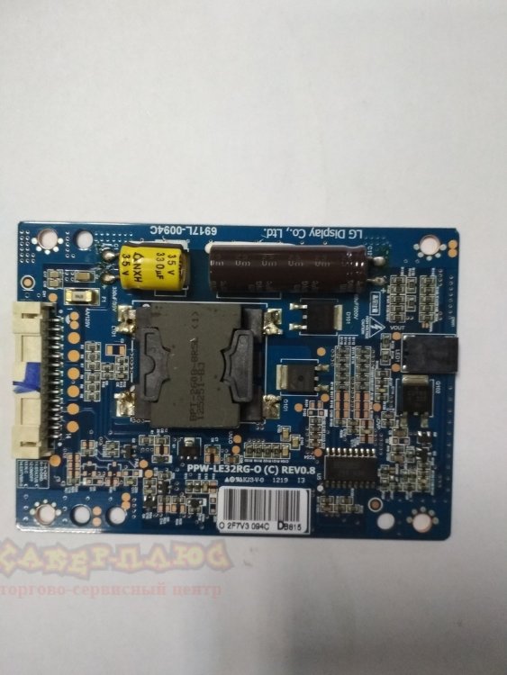б/у плата светодиодного драйвера PPW-LE32RG-O (C) REV0.8 для телевизора LG 32LS3400-ZC