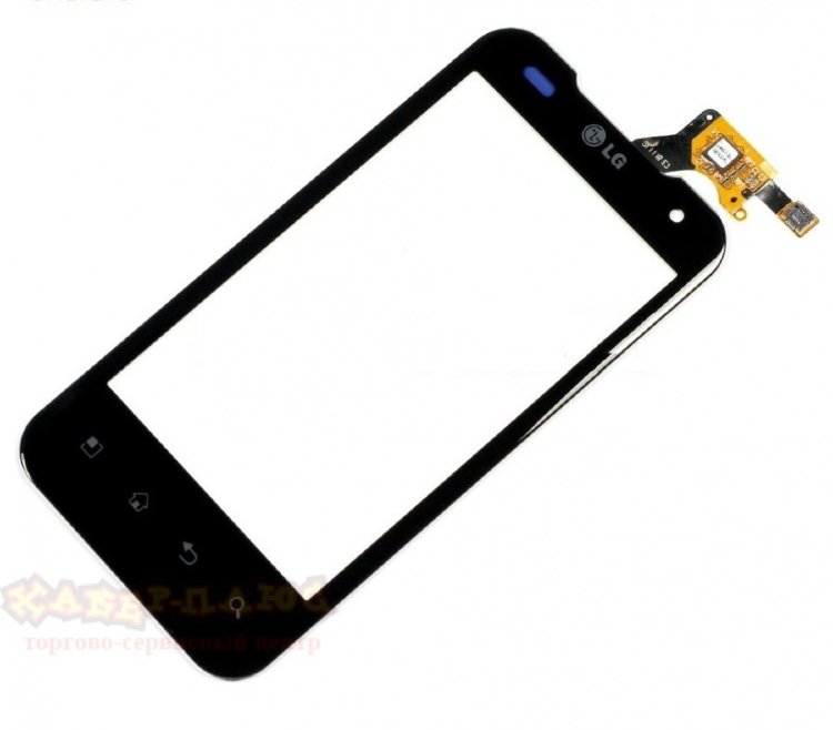 тачскрин для LG Optimus 2X P990, P993, черный