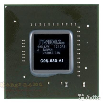 видеочип nVidia GeForce 9600M GT, новый G96-630-A1