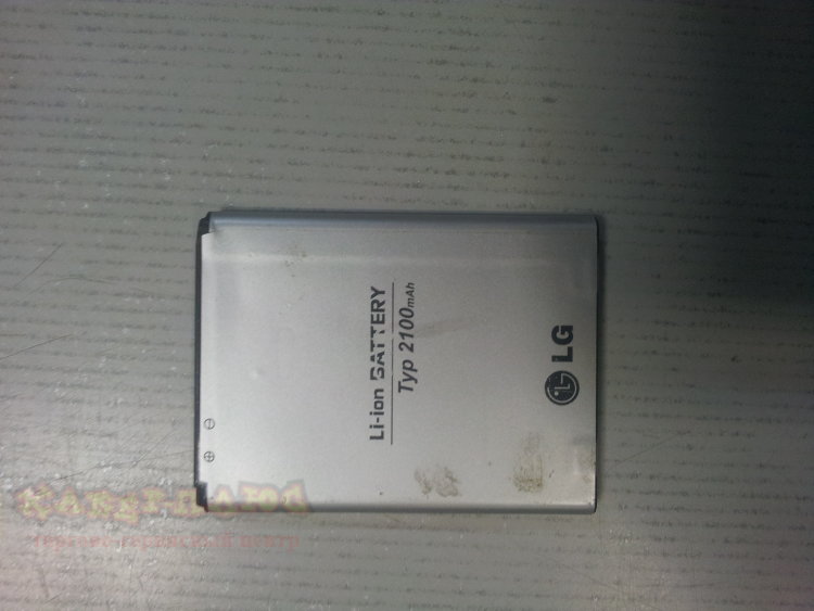 б/у аккумулятор LG BL-52UH 3.8V 2100mAh