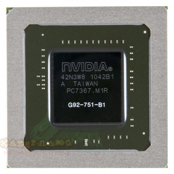 видеочип nVidia GeForce Gtx 260M, новый G92-751-B1