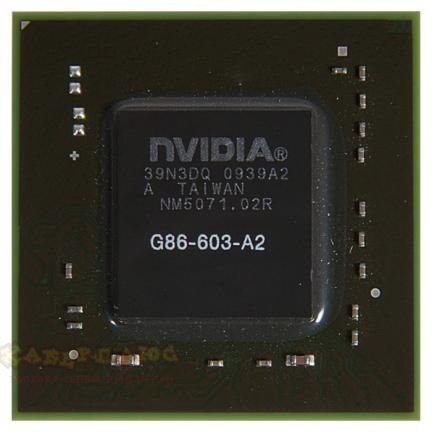 видеочип nVidia GeForce 8400M, новый G86-603-42