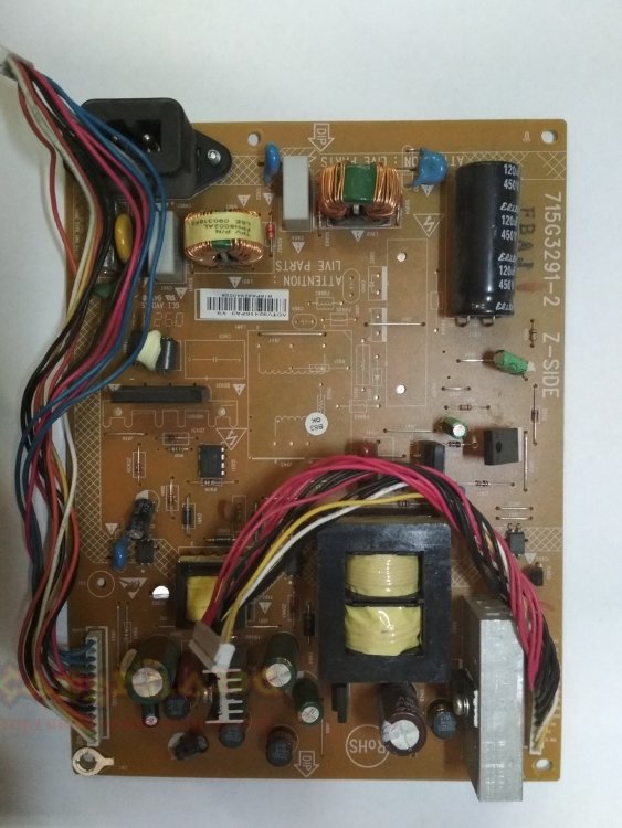 б/у плата питания 715G3291-2 Z-Side для телевизора Philips 32PFL5404