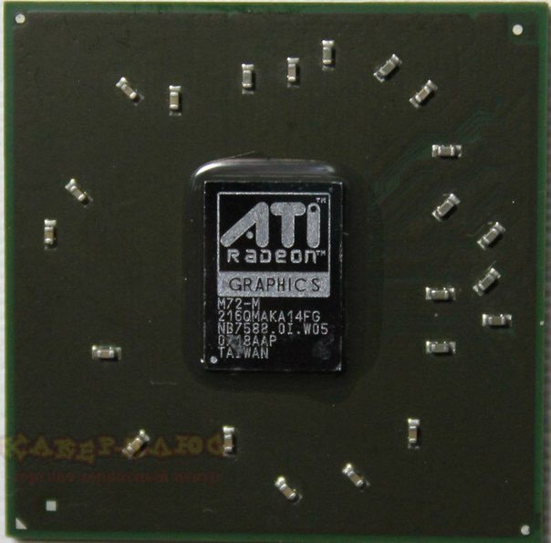 видеочип AMD Mobility Radeon HD 2330, новый 216QMAKA14FG