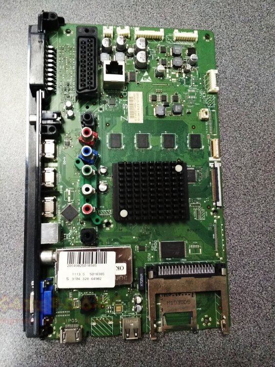 б/у плата Main 3104 313 64513 / 314302714853 для телевизора Philips  40PFL8605H/60