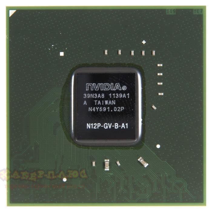 видеочип nVidia GeForce GT520M, новый N12P-GV-B-A1